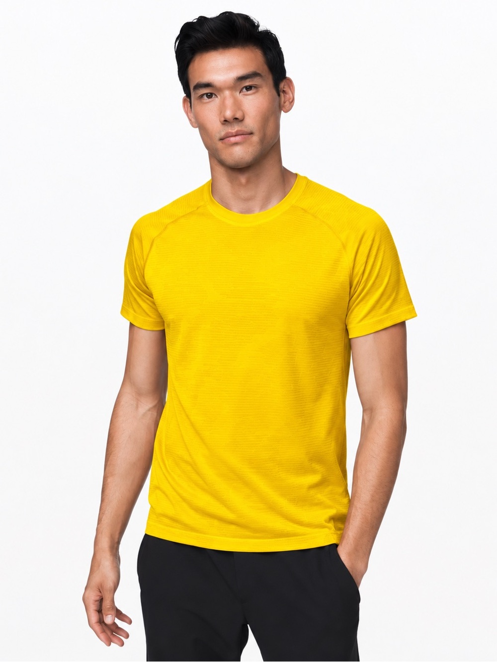 Lululemon Metal Vent Tech Short Sleeve Shirt Men’s Small Yellow NWT $78